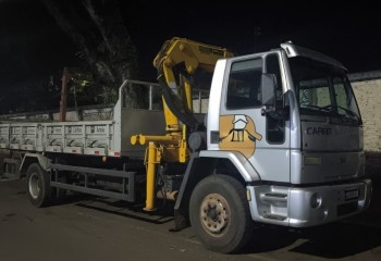 Polícia Militar recupera caminhão furtado e prende suspeito
