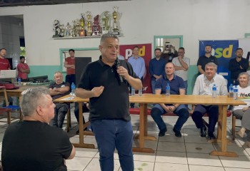 Pré-candidato a governador, João Rodrigues diz que percorre Santa Catarina e vê eleição em dois turnos