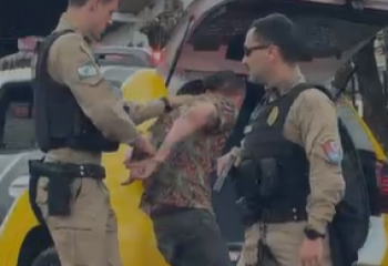 Suspeito de feminicídio contra Thaís Lopatuk é preso pela Polícia Militar