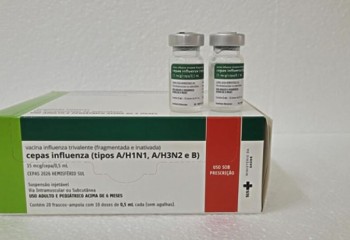 SC inicia distribuição de mais 164 mil doses da vacina contra a Influenza