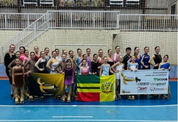 Águia Dourada é destaque em campeonato de patinação