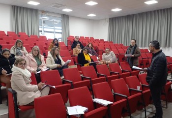 Reunião de avaliação com diretores escolares e Secretaria de Educação