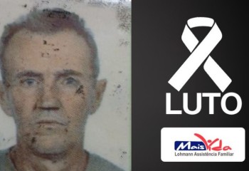 Comunicamos o falecimento Paulo Arlindo Graff