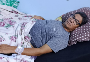 Morador de Barracão precisa de ajuda após acidente de trabalho