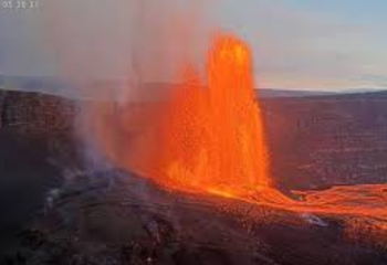 Vulcão Kilauea volta a entrar em erupção no Havaí