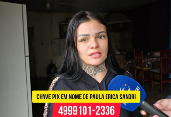 Mãe de dois filhos tem casa interditada após risco de desabamento e pede ajuda da comunidade