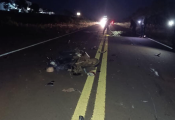 Motociclista morre atropelado na BR-14 e motorista foge do local