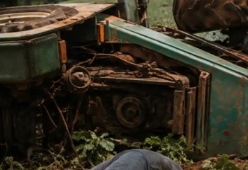 Trabalhador fica ferido após acidente com máquina agrícola