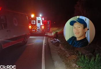 Identificado jovem que morreu atropelado no Oeste de SC