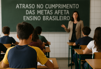 Atraso no cumprimento das metas afeta ensino brasileiro