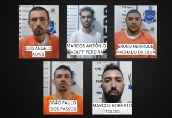 Subiu para 3 o número de recapturados após fuga na Cadeia de Dois Vizinhos