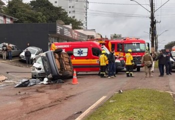 Acidente deixa um morto e três feridos