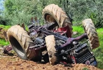 Idoso morre após acidente com trator em propriedade rural