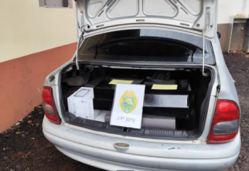 Carro carregado com vinhos de origem Argentina é apreendido