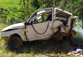 Homem é encontrado morto em açude após acidente na SC-150