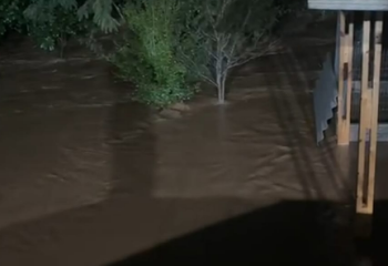 Bom Jesus do Sul ganha destaque no Jornal Nacional após registrar 173 mm de chuva em 24 horas