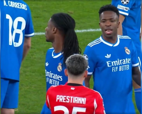 Vini Jr marca golaço e denuncia caso de racismo em Liga dos Campeões