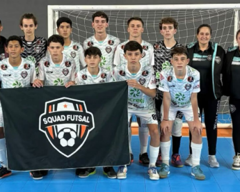 Squad Futsal Sub-15 entra em quadra pela segunda rodada da Liga Catarinense