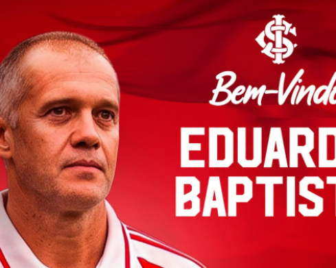 Eduardo Baptista é anunciado como novo técnico do Internacional