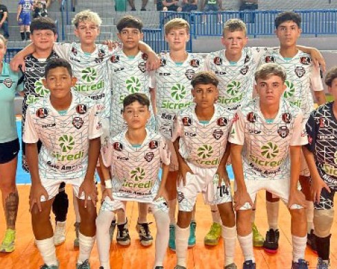 Squad Futsal estreia na Liga Catarinense Sub-14 em Dionísio Cerqueira