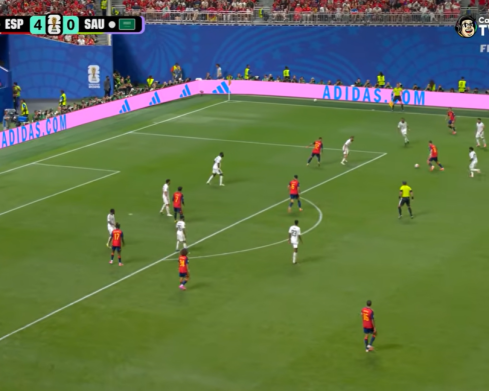 Espanha goleia Arábia Saudita com primeiro gol de Yamal e redenção de Oyarzabal