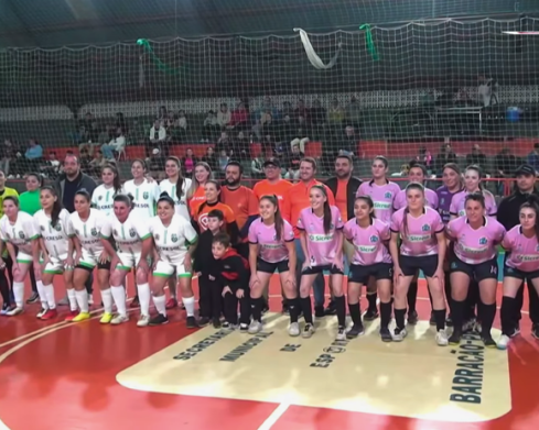 Barracão Atlético Clube empata com Santo Antônio do Sudoeste e vence nos pênaltis na Copa CIF/Cresol de Futsal Internacional