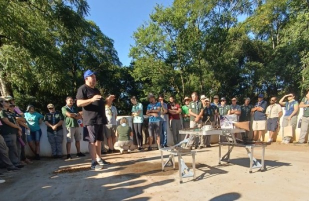 Encontro regional de escoteiros destaca história do Combate da Separação