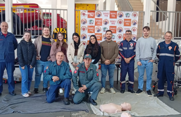 SAMU realiza treinamento de primeiros socorros para equipe do Ministério Público