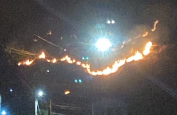 Incêndio em vegetação no Aeroporto foi criminoso segundo a Polícia Militar