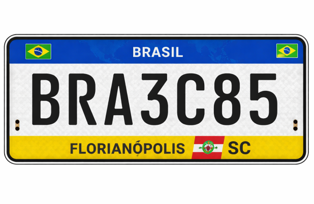 Comissão aprova volta de cidade e estado nas placas de veículos no Brasil