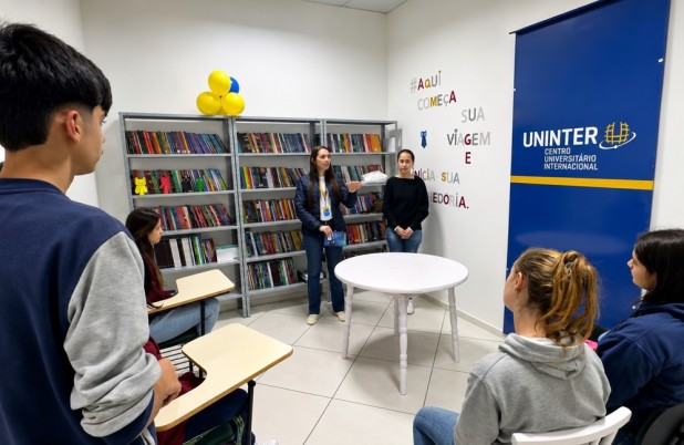 Uninter promove Feira das Profissões para orientar alunos sobre o futuro profissional