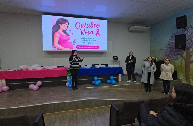 Encontro com gestantes aborda saúde mental e acolhimento materno