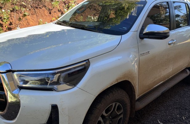 Caminhonete furtada em Barracão é localizada; polícia apura envolvidos