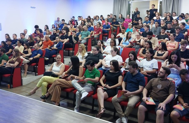 Palestra do SEBRAE-PR E FECOMÉRIO-PR lota auditório da prefeitura de Dionísio Cerqueira