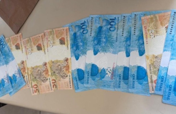 Adolescente é apreendido com R$ 1.000 em cédulas falsas