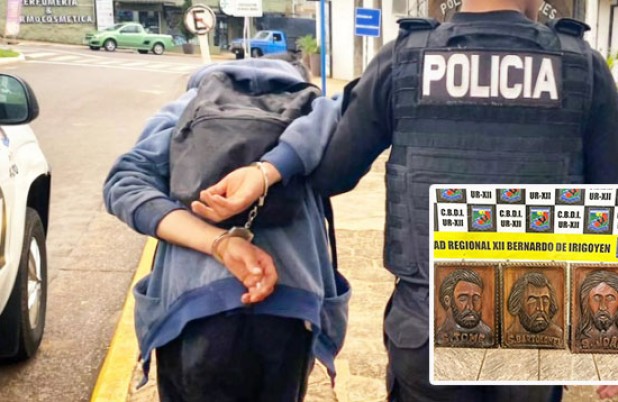 Polícia de Misiones recupera obras sacras furtadas no Brasil e prende suspeito na fronteira