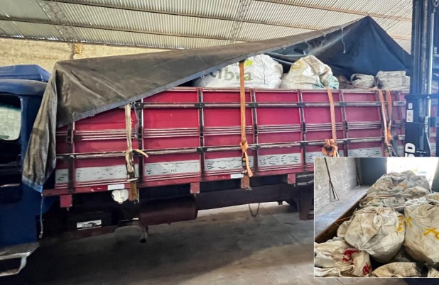 Polícia Federal apreende 17 toneladas de cobre contrabandeado da Argentina na fronteira