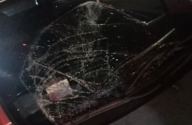 Trabalhador é atropelado na BR-280 e encaminhado ao hospital após passar mal