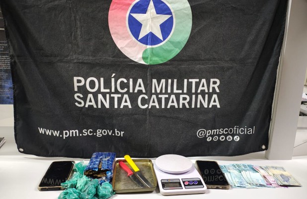 Casal é preso por tráfico de drogas no bairro Floresta após denúncias