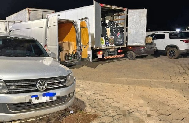 Apreensão milionária de vinhos e azeites termina com quatro presos na fronteira