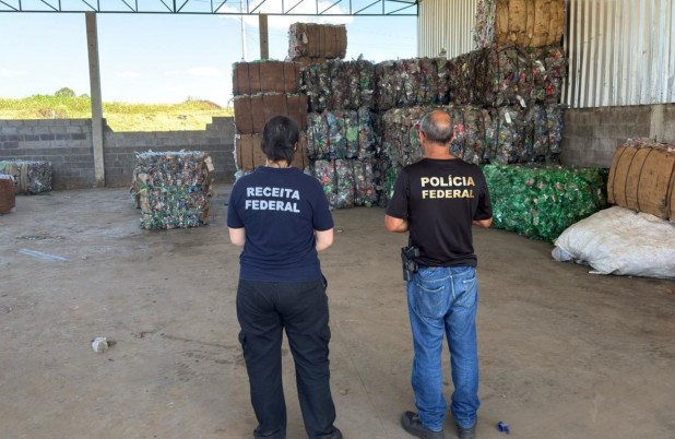 Operação conjunta apreende materiais contrabandeados e prende dois suspeitos