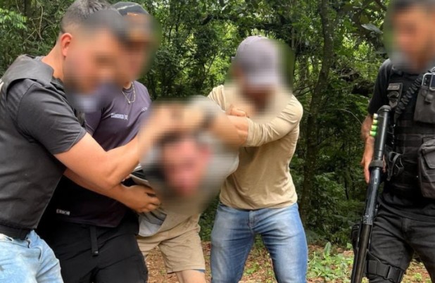 Polícia recaptura “Pirata”, quarto foragido da penitenciária de Bernardo de Irigoyen