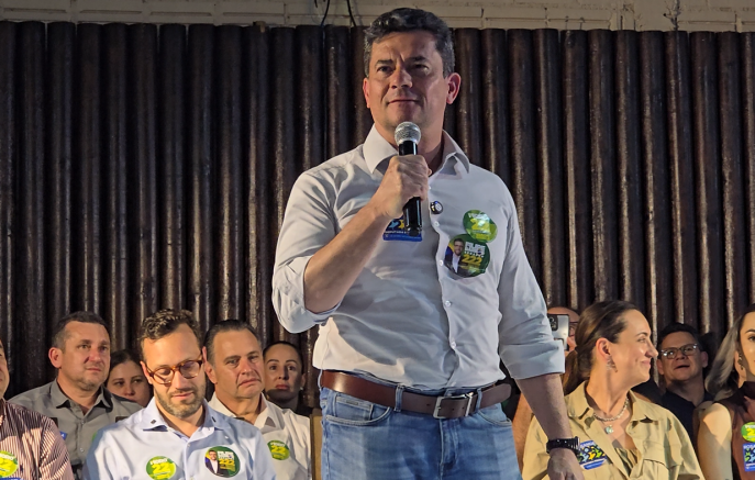 Moro sobe o tom contra Lula durante encontro político no Sudoeste