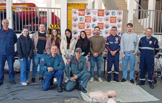 SAMU realiza treinamento de primeiros socorros para equipe do Ministério Público