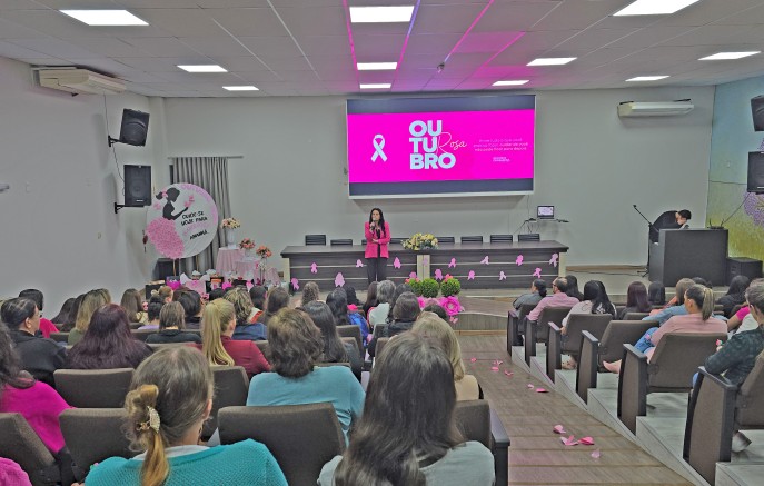 “Noite para Elas” promove acolhimento, informação e conscientização durante o Outubro Rosa
