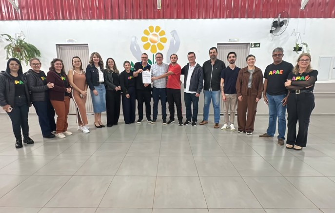 APAE recebe mais de R$ 292 mil do Governo do Paraná para compra de equipamentos