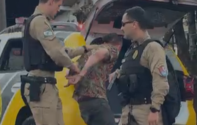 Suspeito de feminicídio contra Thaís Lopatuk é preso pela Polícia Militar