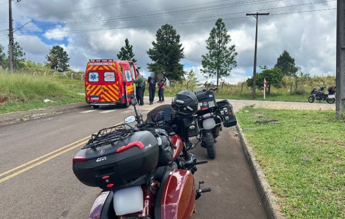 Acidente entre motociclistas deixa dois feridos na BR-163
