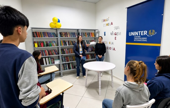 Uninter promove Feira das Profissões para orientar alunos sobre o futuro profissional