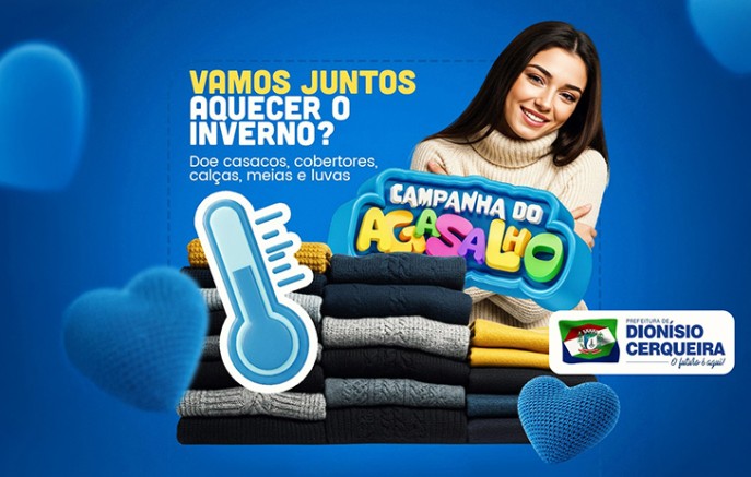 Campanha do Agasalho mobiliza doações para ajudar famílias no inverno